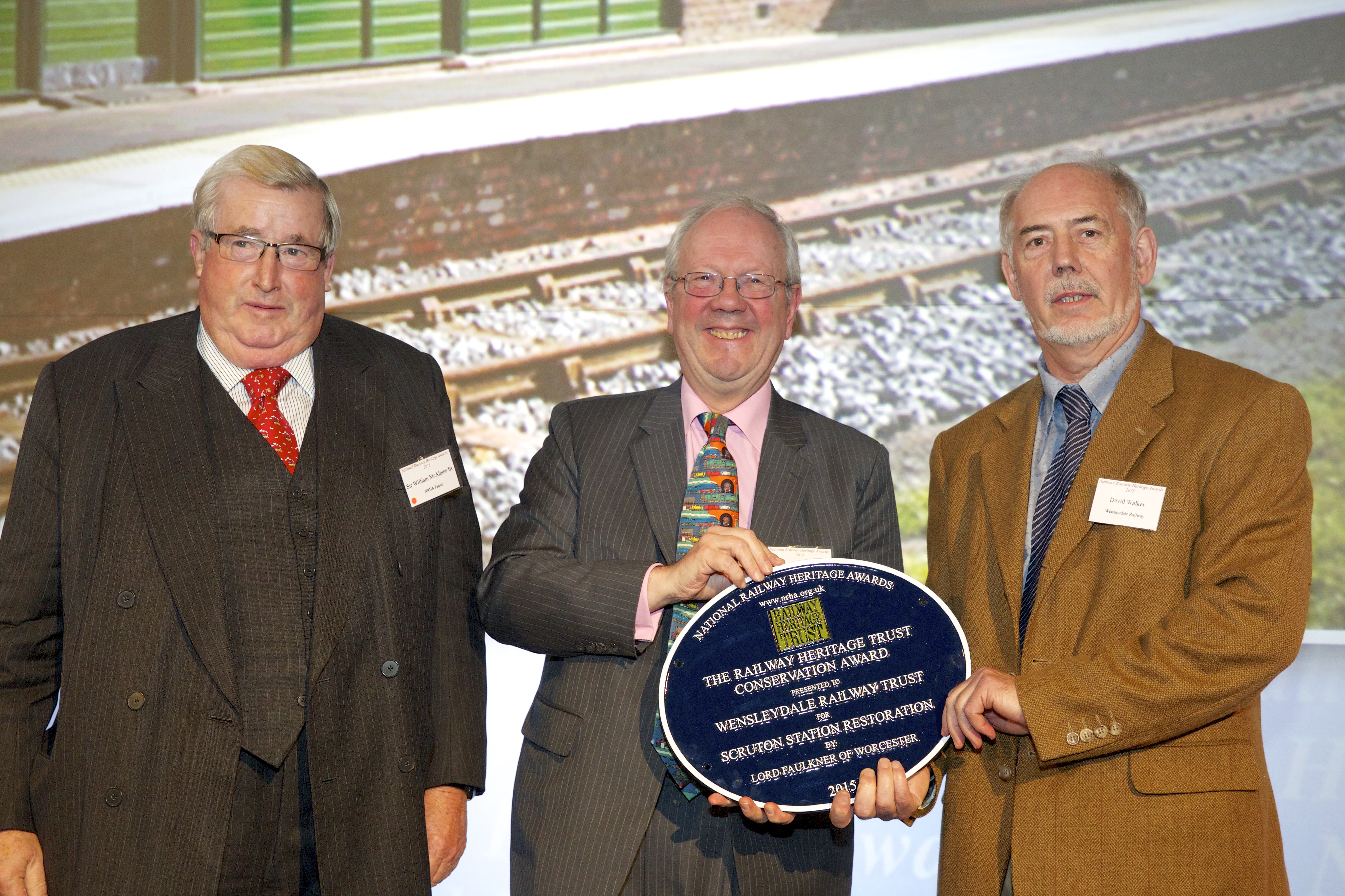Railway Heritage Award for Wensleydale railway
