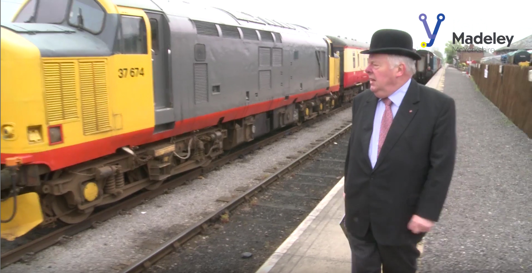 Keith Madeley Inspecting Wensleydale