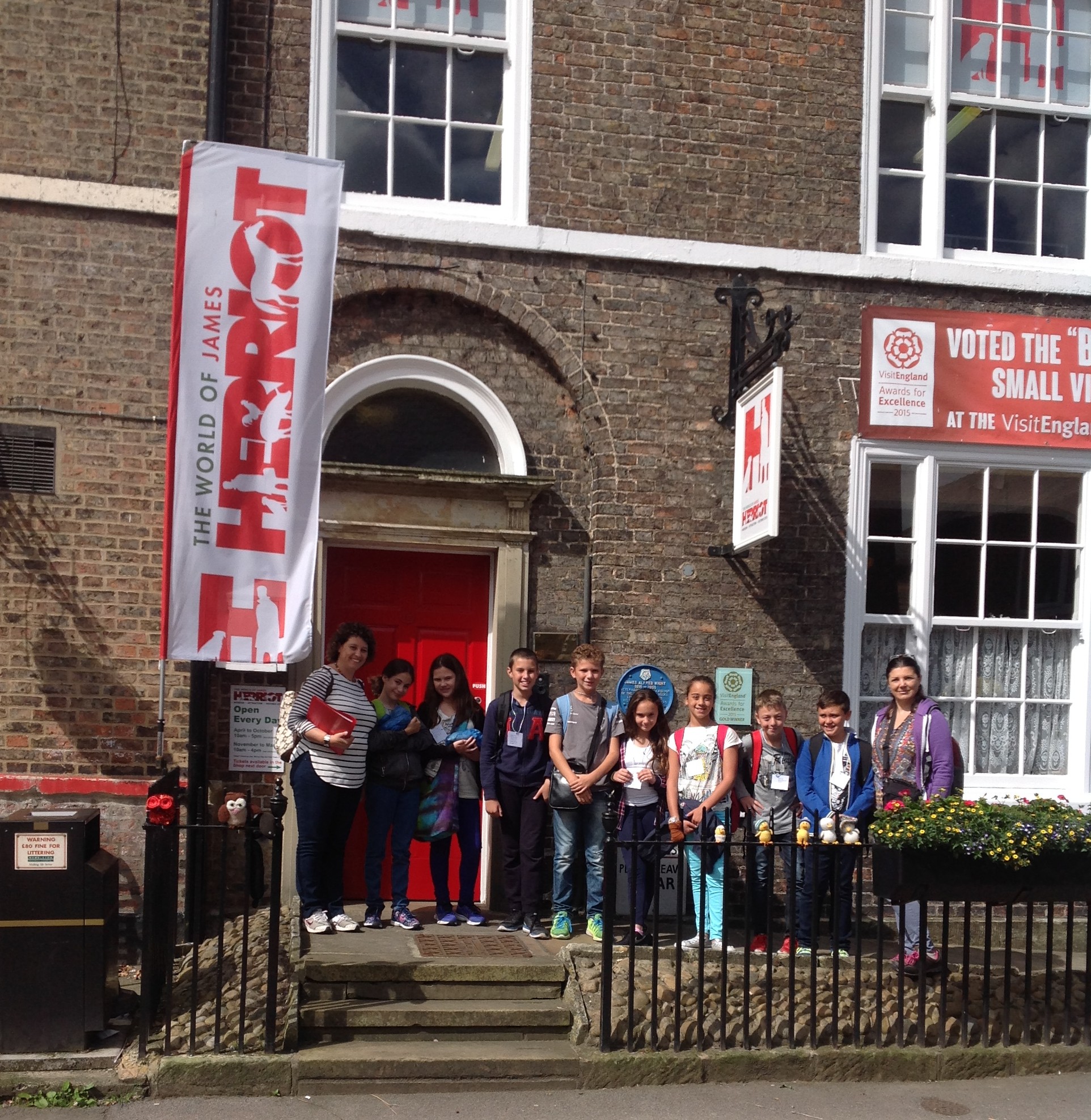 Malta School Group visit to the World of James Herriot Thirsk